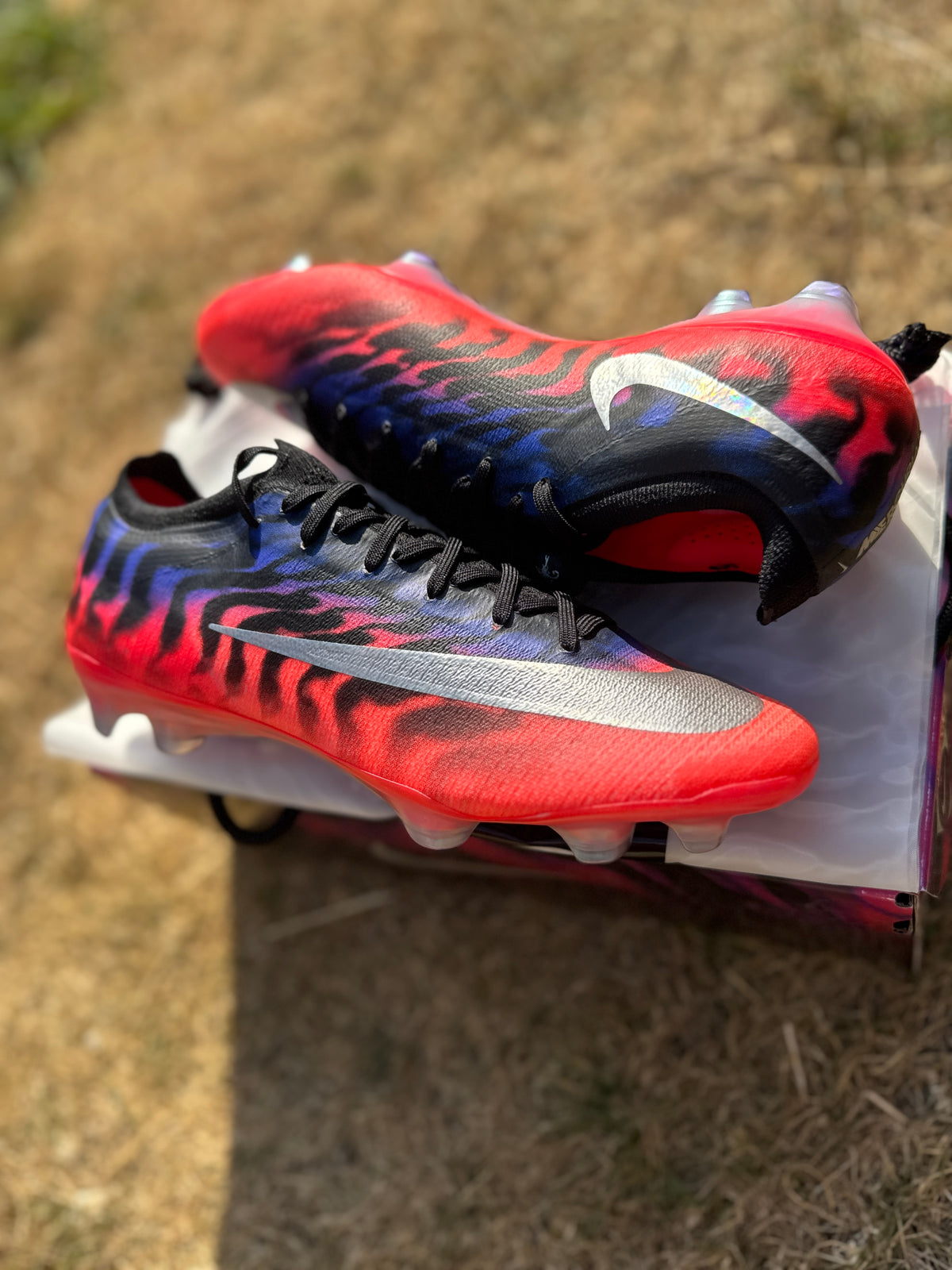 Nike Mercurial Vapor 17 Elite ‘Scorpion’ FG - Blue / Red