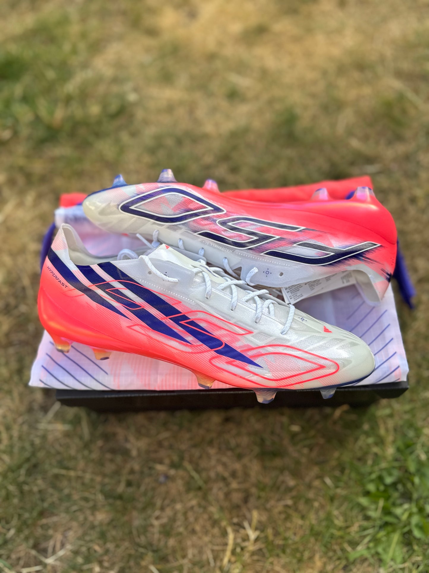 Adidas F50 Hyperfast Evo Elite FG - White / Pink