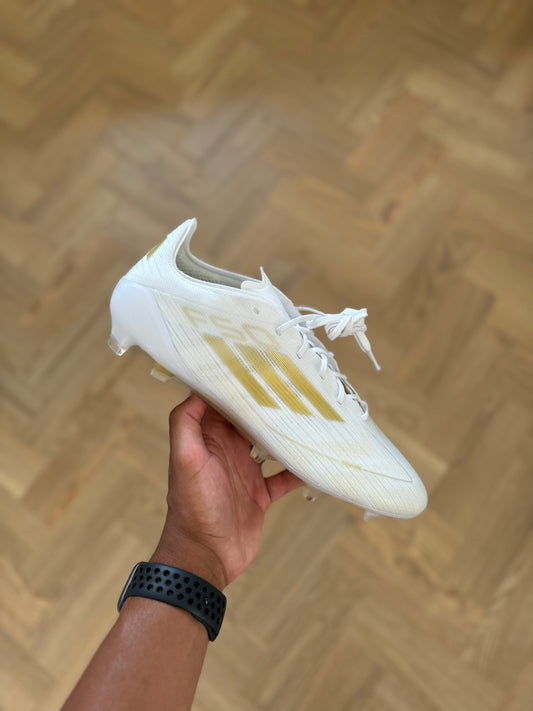 Adidas F50 Elite FG - White / Gold