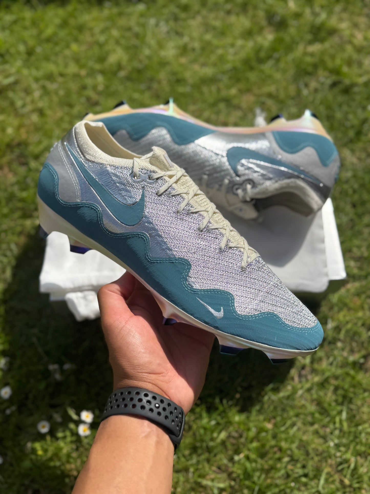 Nike Mercurial Vapor 16 FG Elite Patta - Blue / Silver