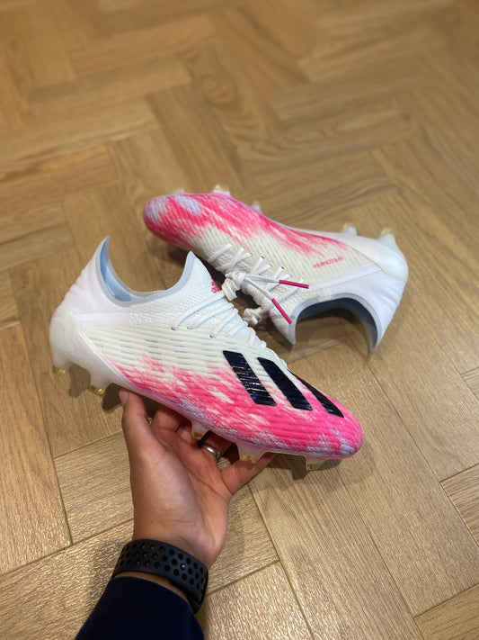 Adidas X 19.1 FG - White / Pink