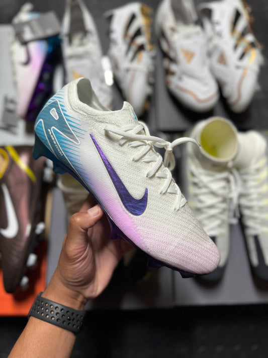 Nike Zoom Mercurial Vapor 16 Elite FG - White / Blue