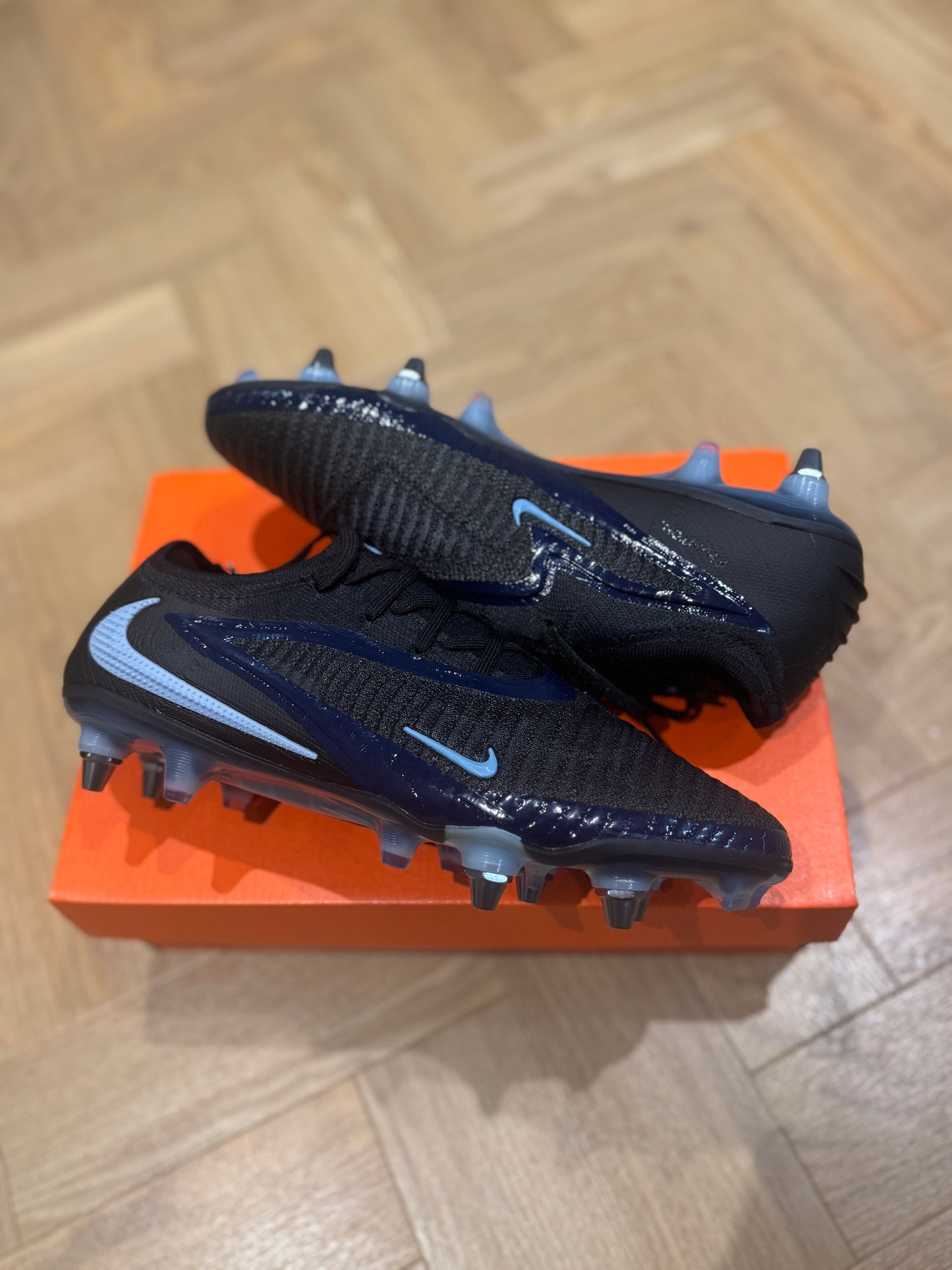 Nike Phantom 6 Elite SG-Pro - Black / Blue