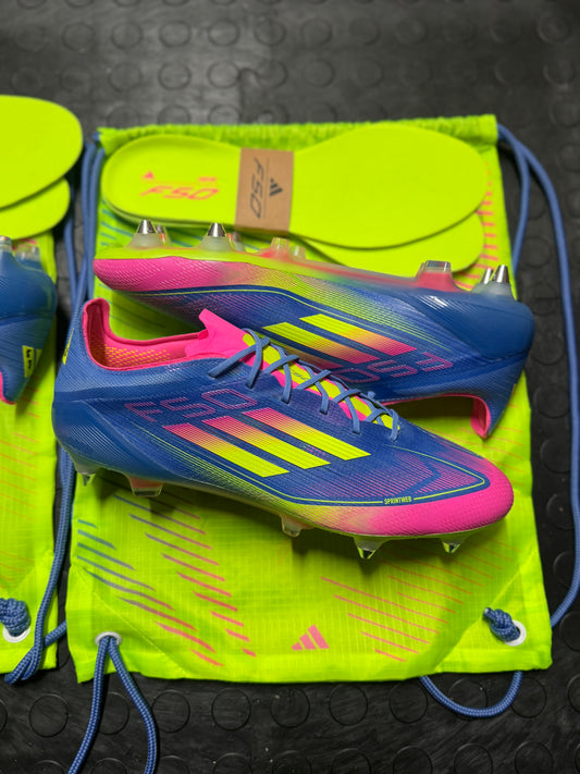 Adidas F50 LL Elite FG - Blue / Pink