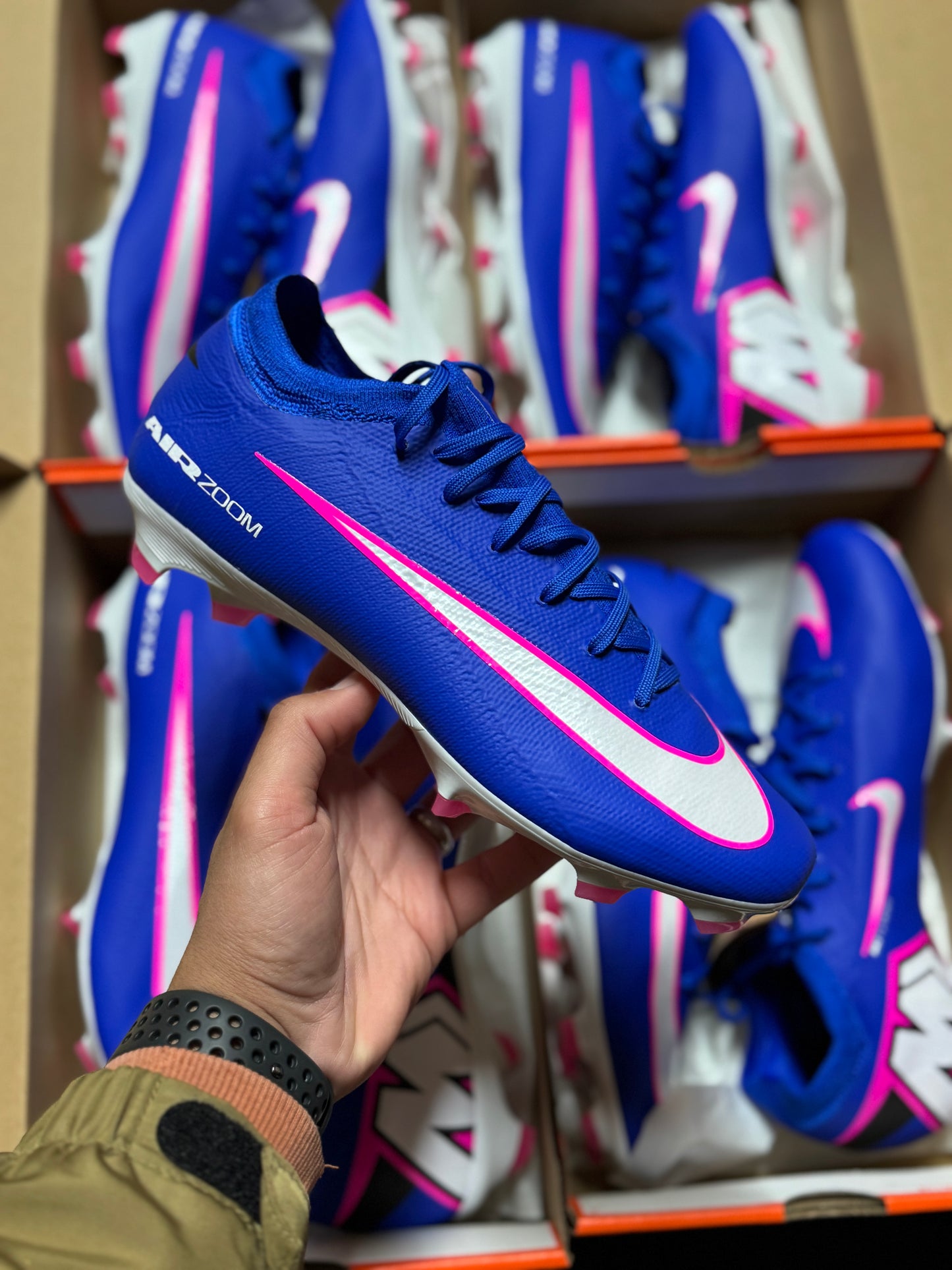 Nike Mercurial Vapor 16 Pro FG - Blue / White