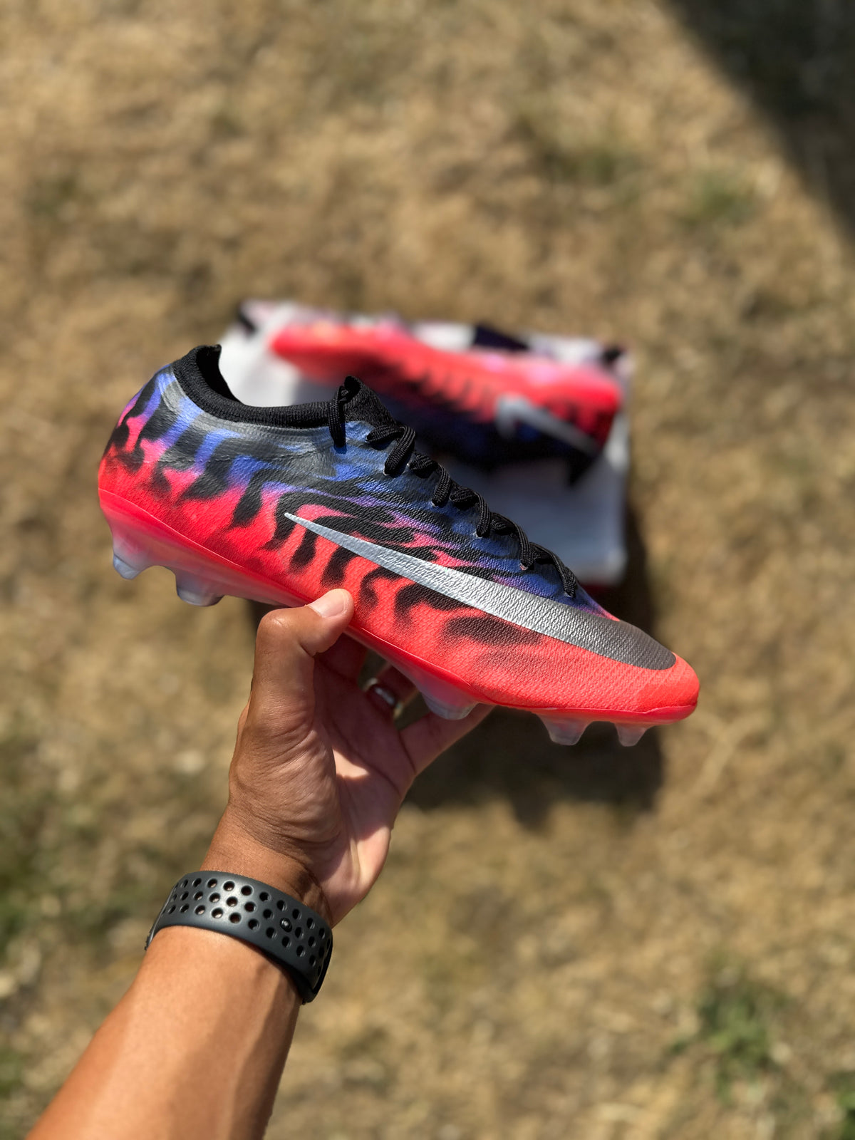 Nike Mercurial Vapor 17 Elite ‘Scorpion’ FG - Blue / Red