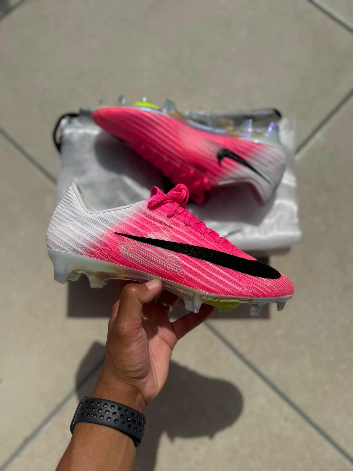 Nike Mercurial Superfly 11 Elite FG  - Pink / White