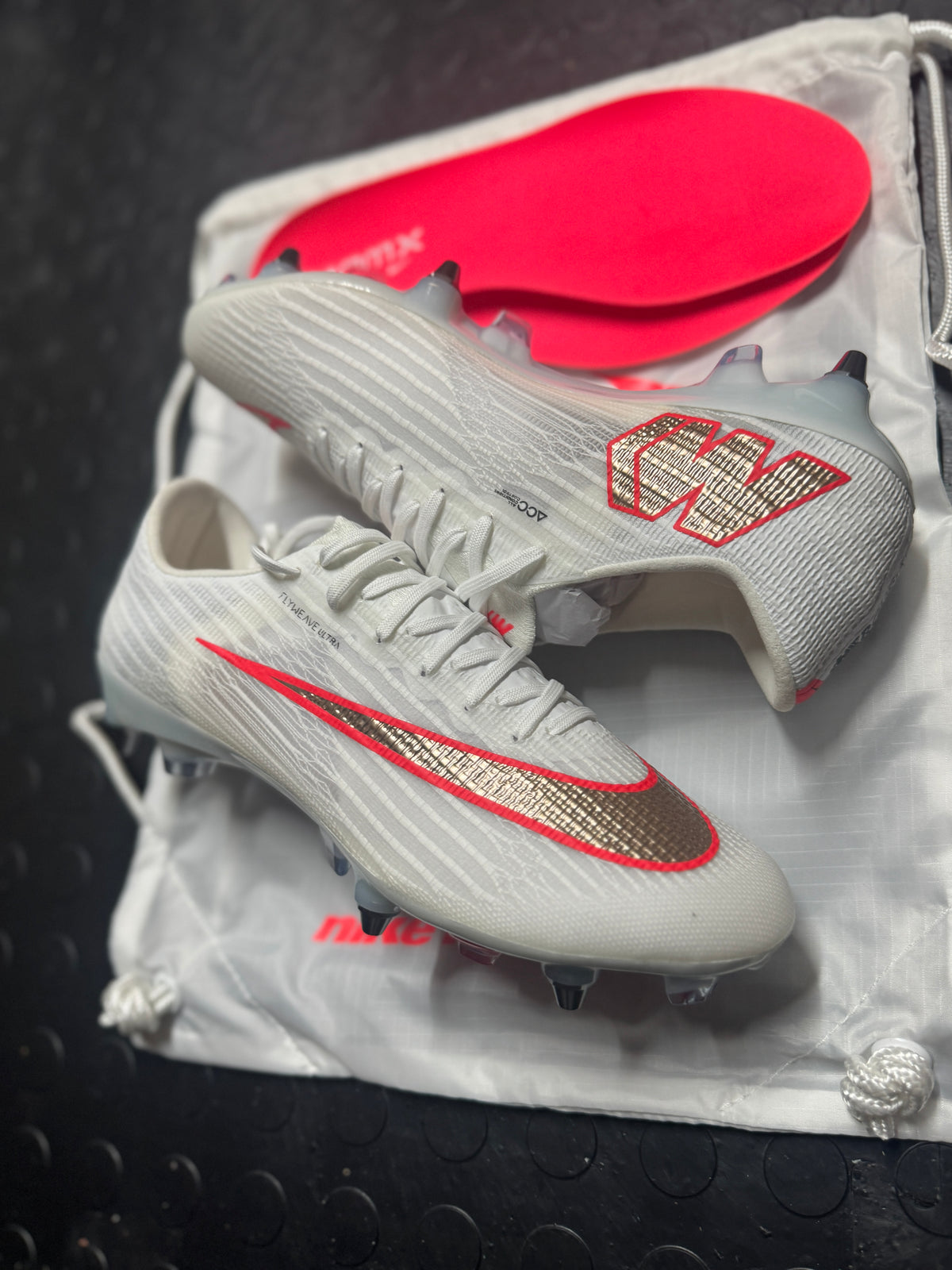 Nike Mercurial Superfly 11 Elite SG - White / Red