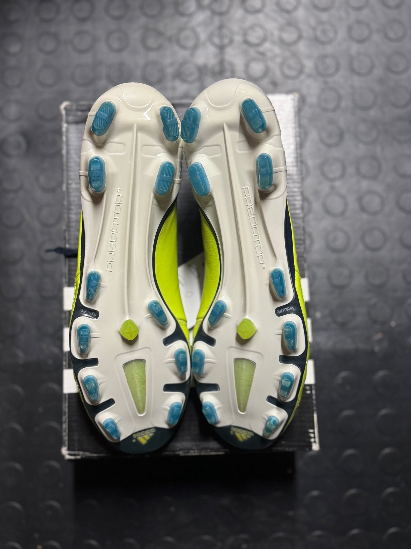 Adidas Predator Adipower FG - Yellow / Blue