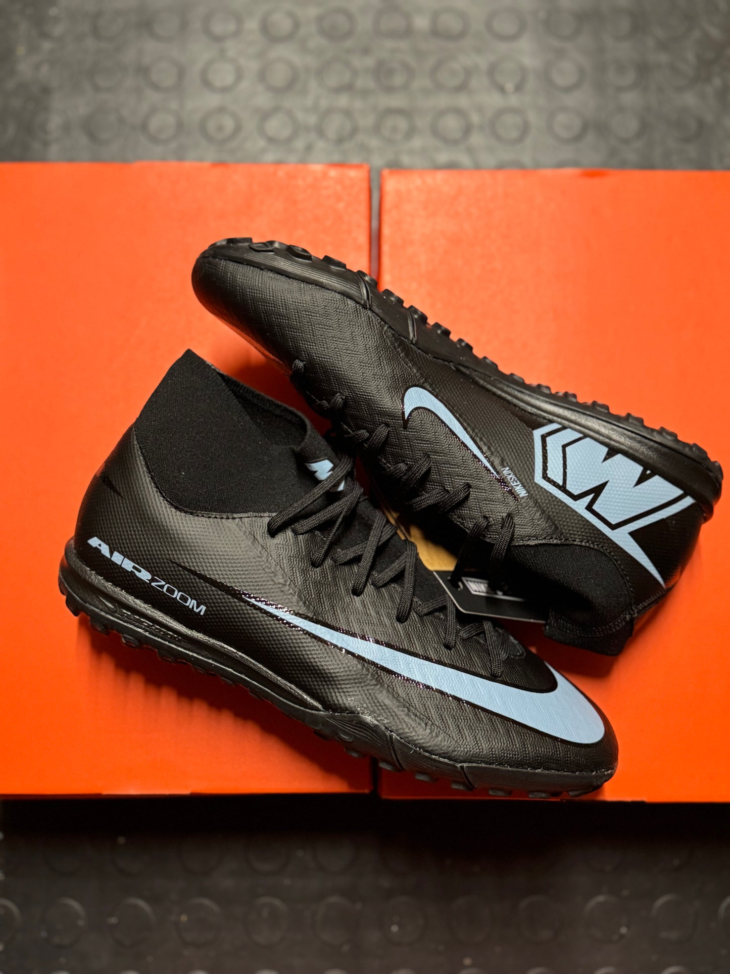 Nike Mercurial Superfly 10 Academy TF - Black / Blue