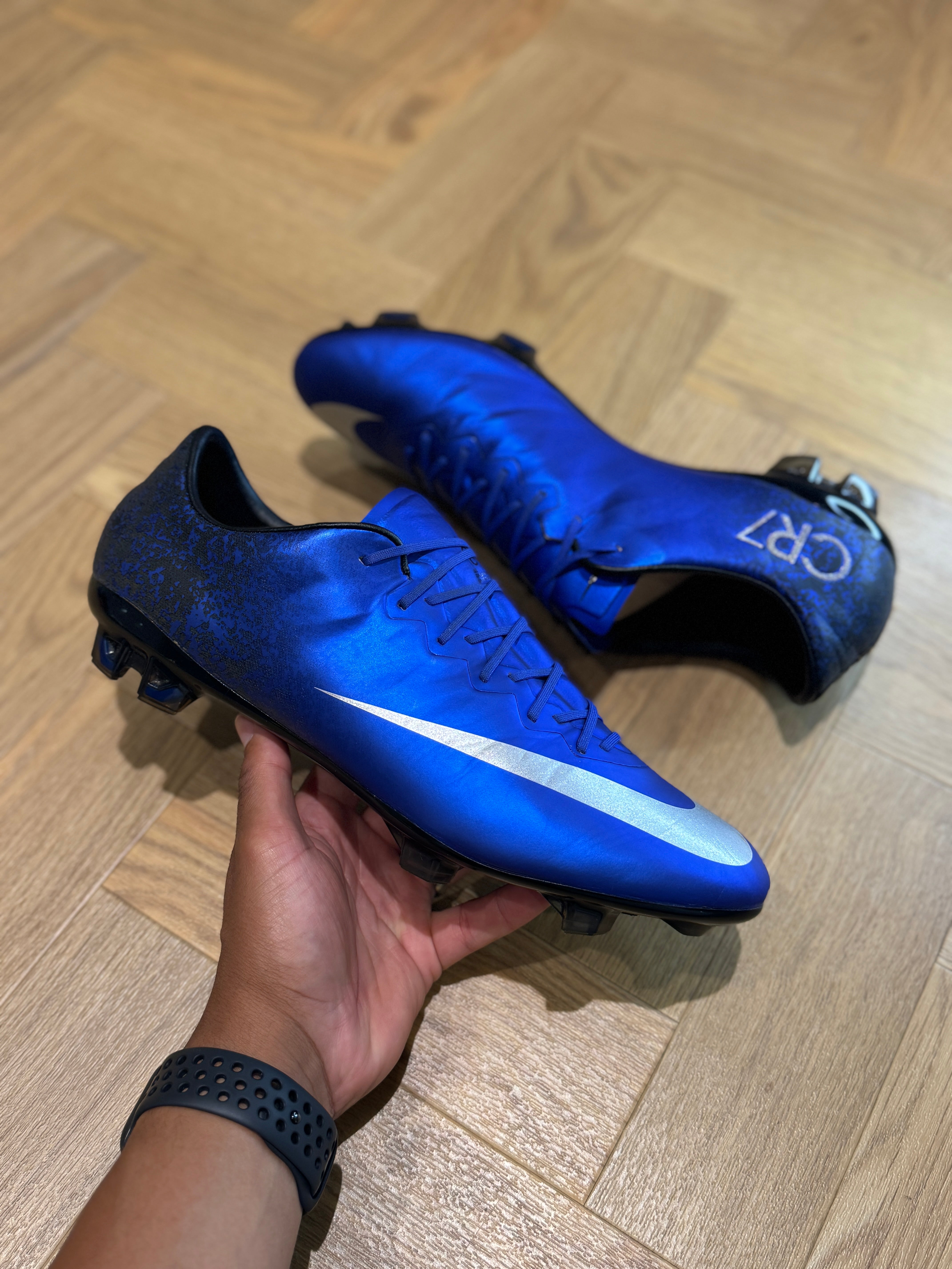 Nike Mercurial Vapor X FG CR7 Blue Silver