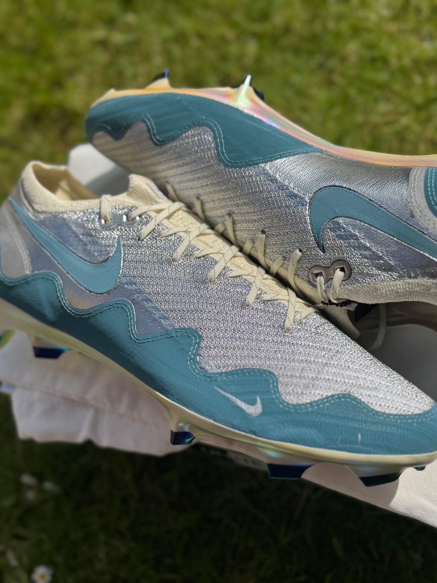 Nike Mercurial Vapor 16 FG Elite Patta - Blue / Silver
