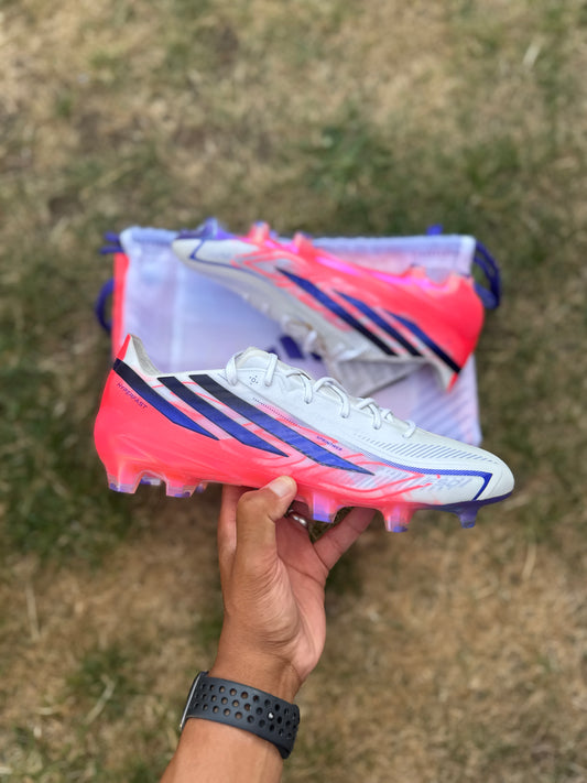 Adidas F50 Hyperfast Elite FG - White / Pink