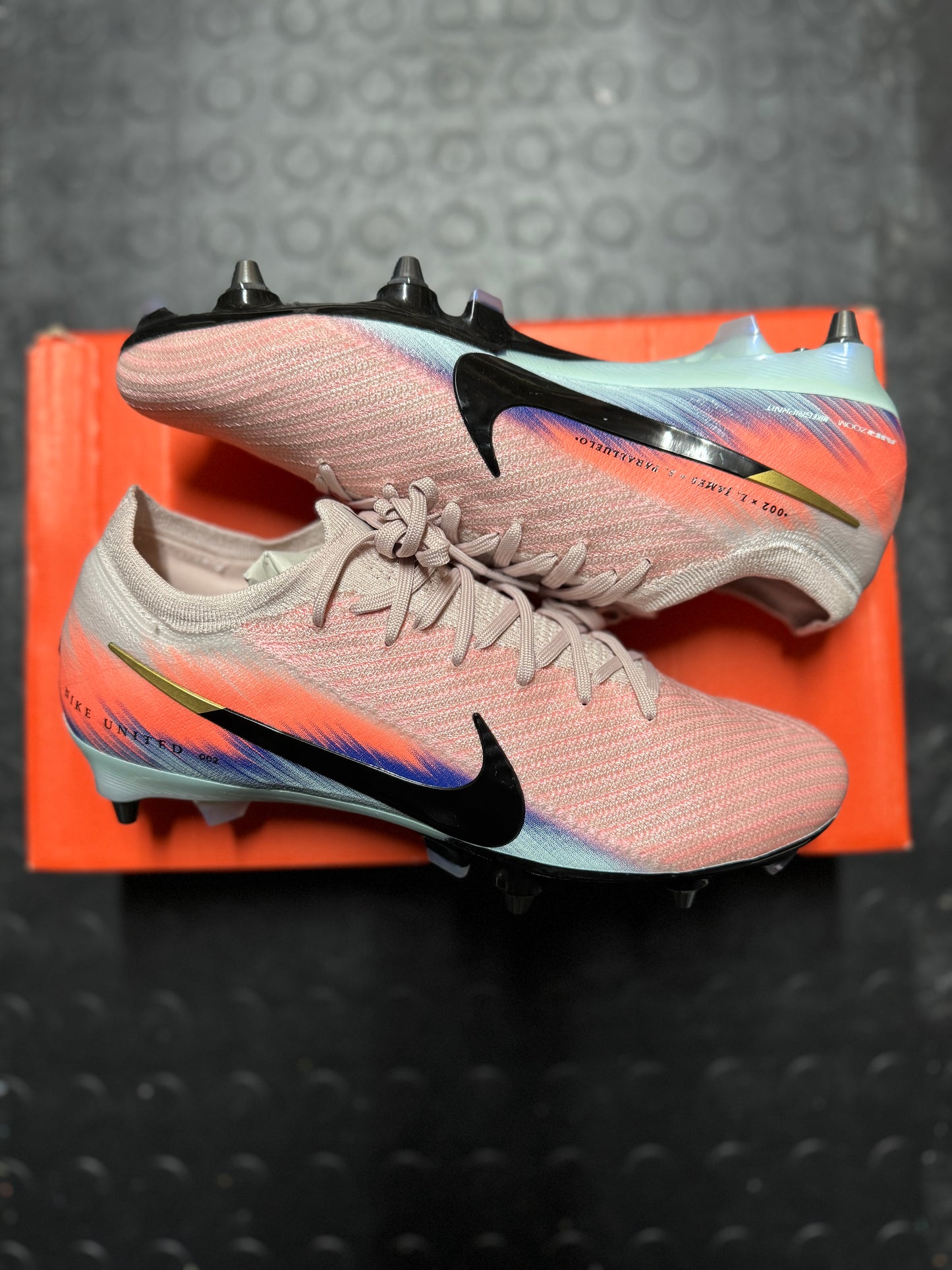 Nike Zoom Mercurial Vapor 16 Elite Sg-Pro 'Nike United' - Pink / Blue