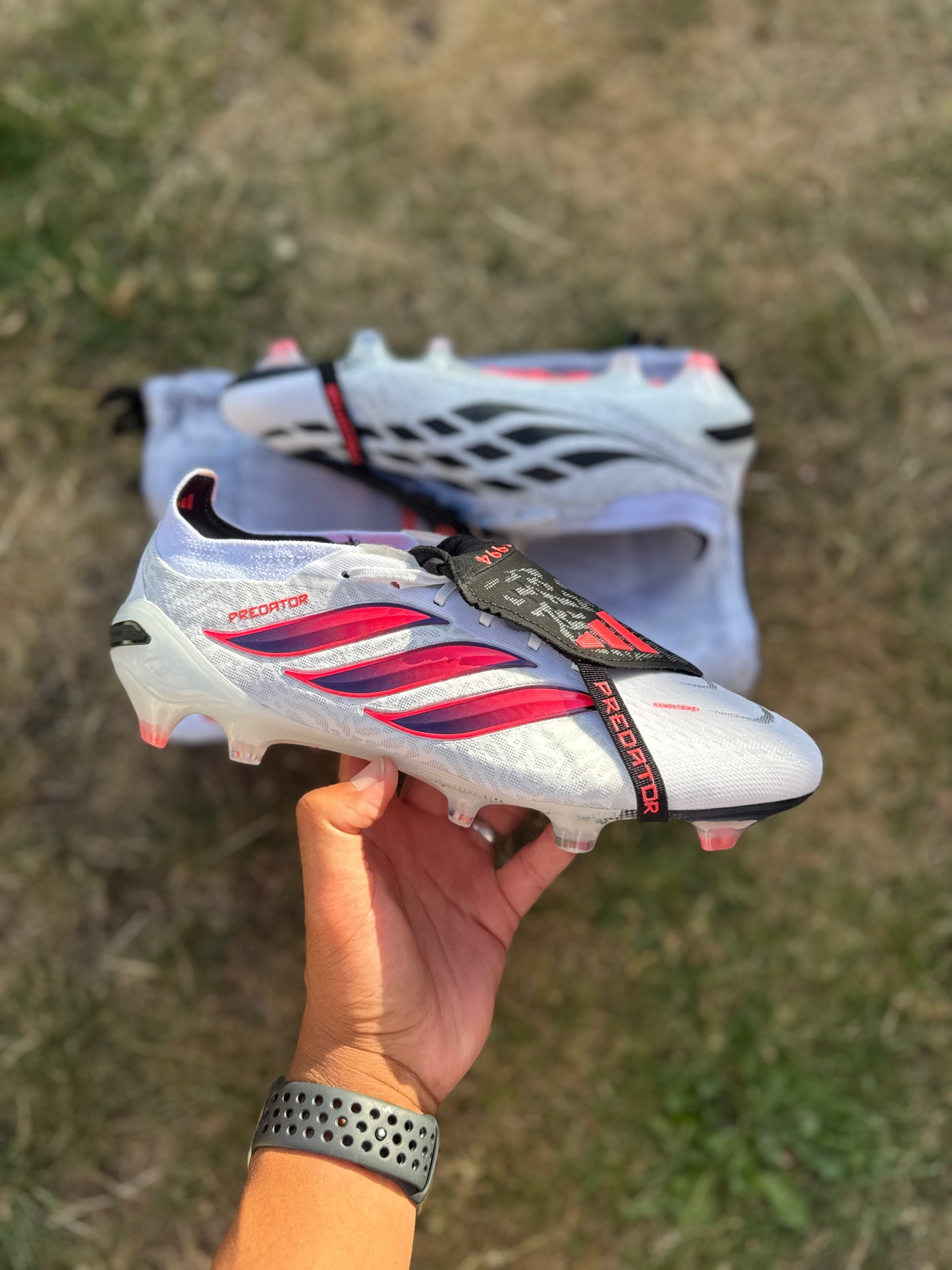 Adidas Predator FT Elite FG - White / Black / Red