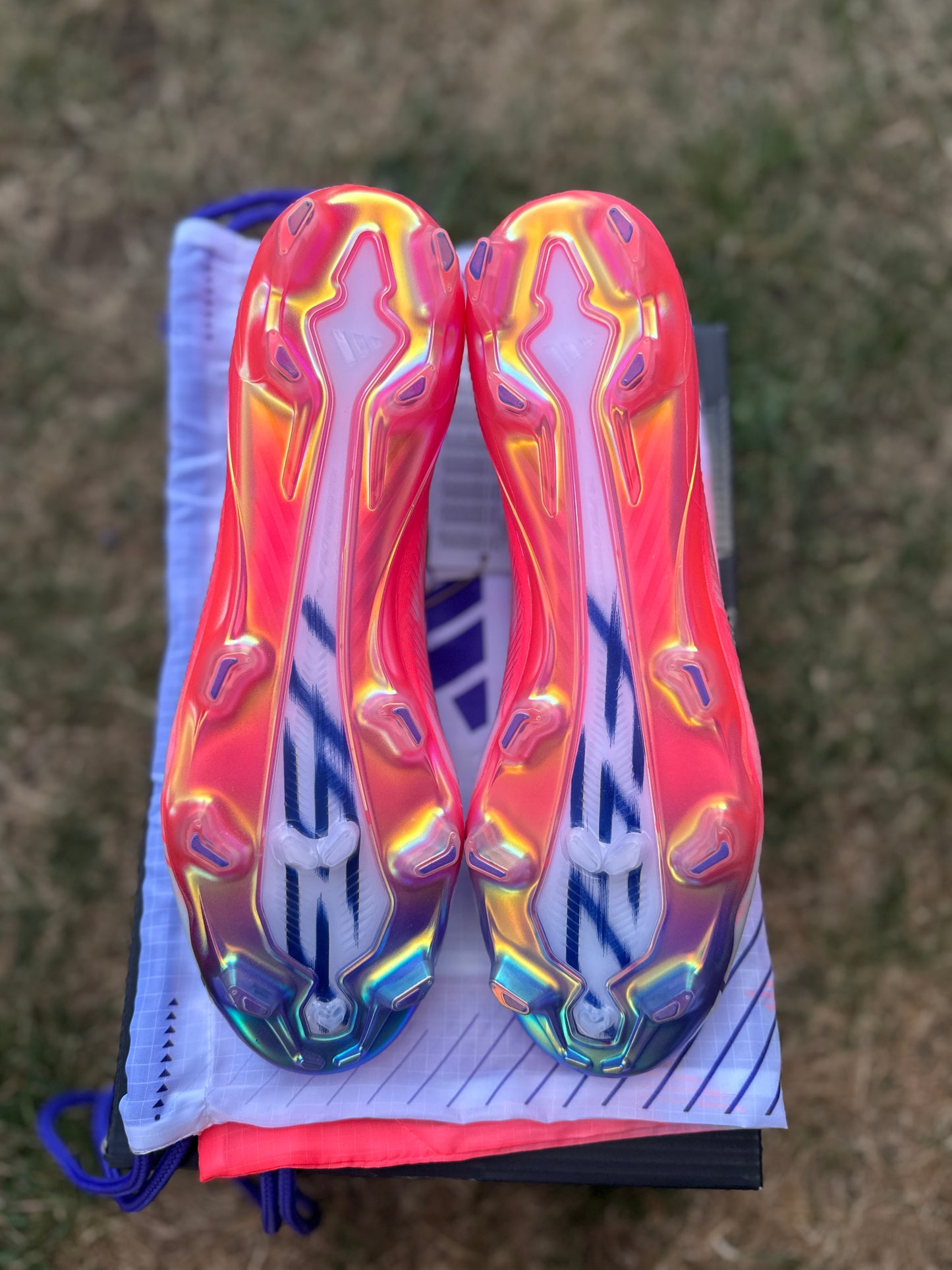 Adidas F50 Hyperfast Elite FG - White / Pink
