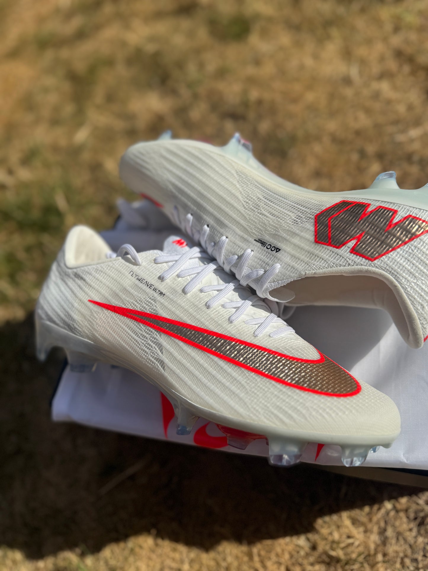 Nike Mercurial Superfly 11 Elite FG - White / Red