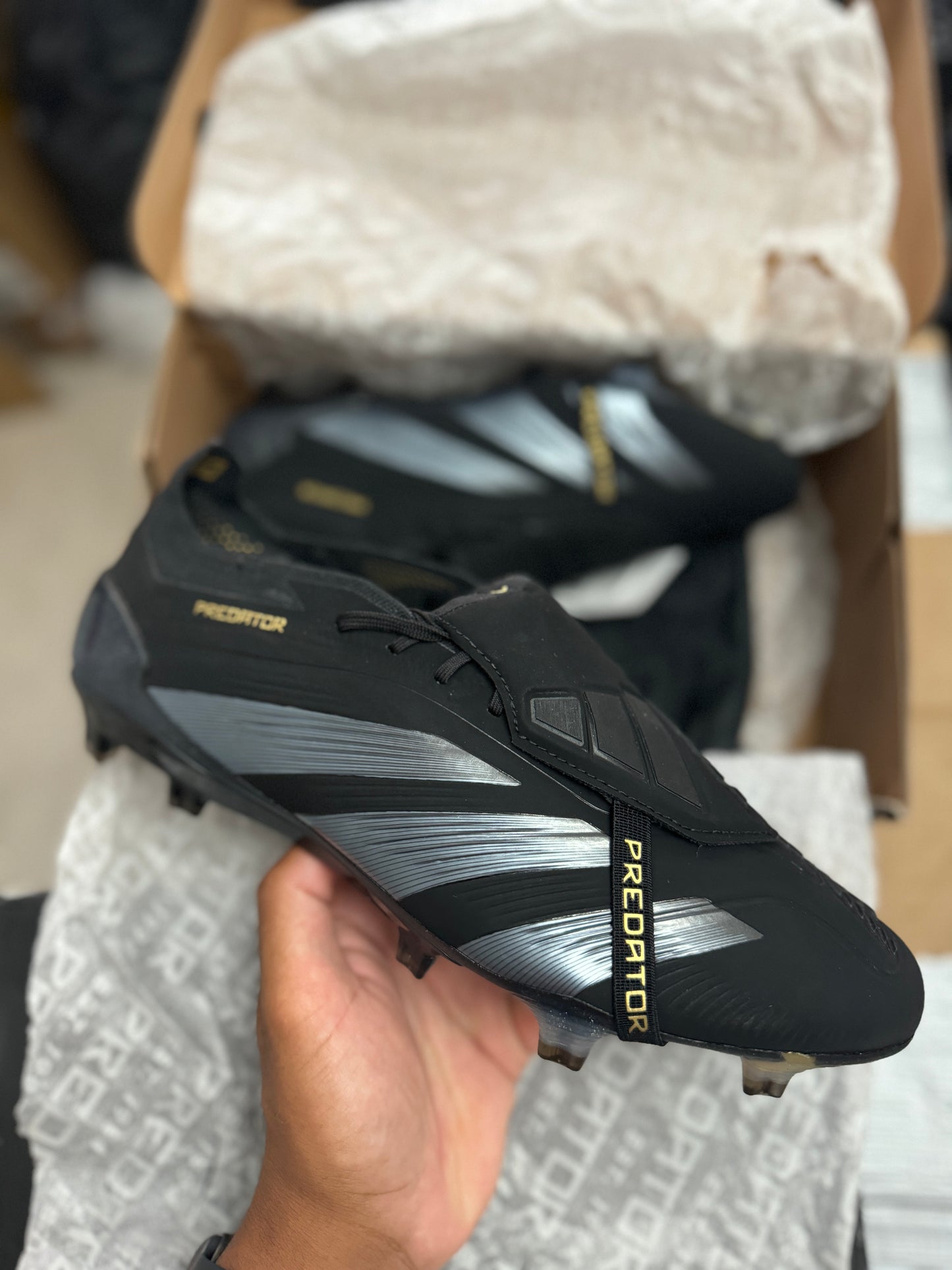Adidas Predator FT Elite FG - Black / Gold