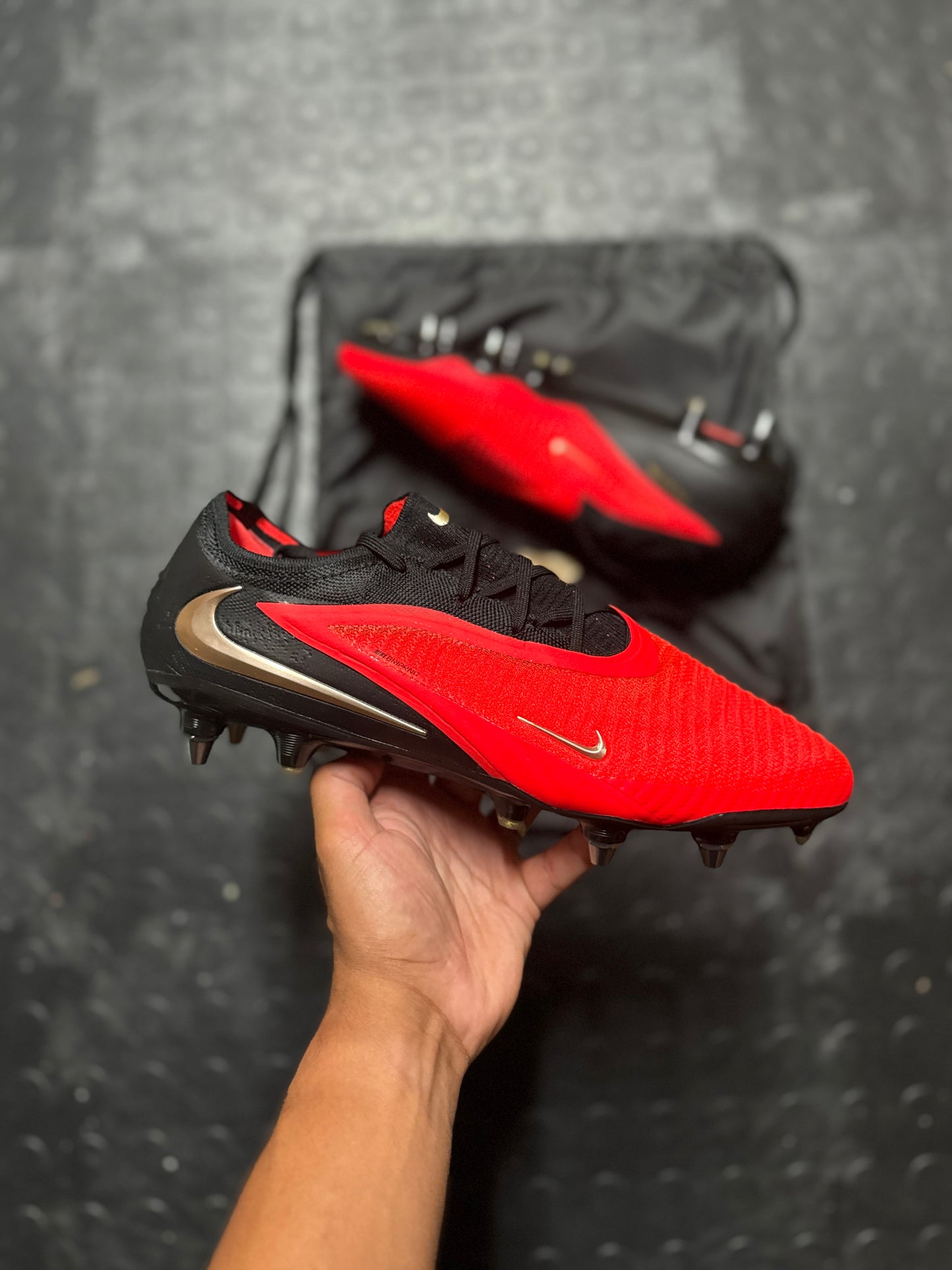 Nike Phantom 6 Elite Sg-Pro - Red / Black