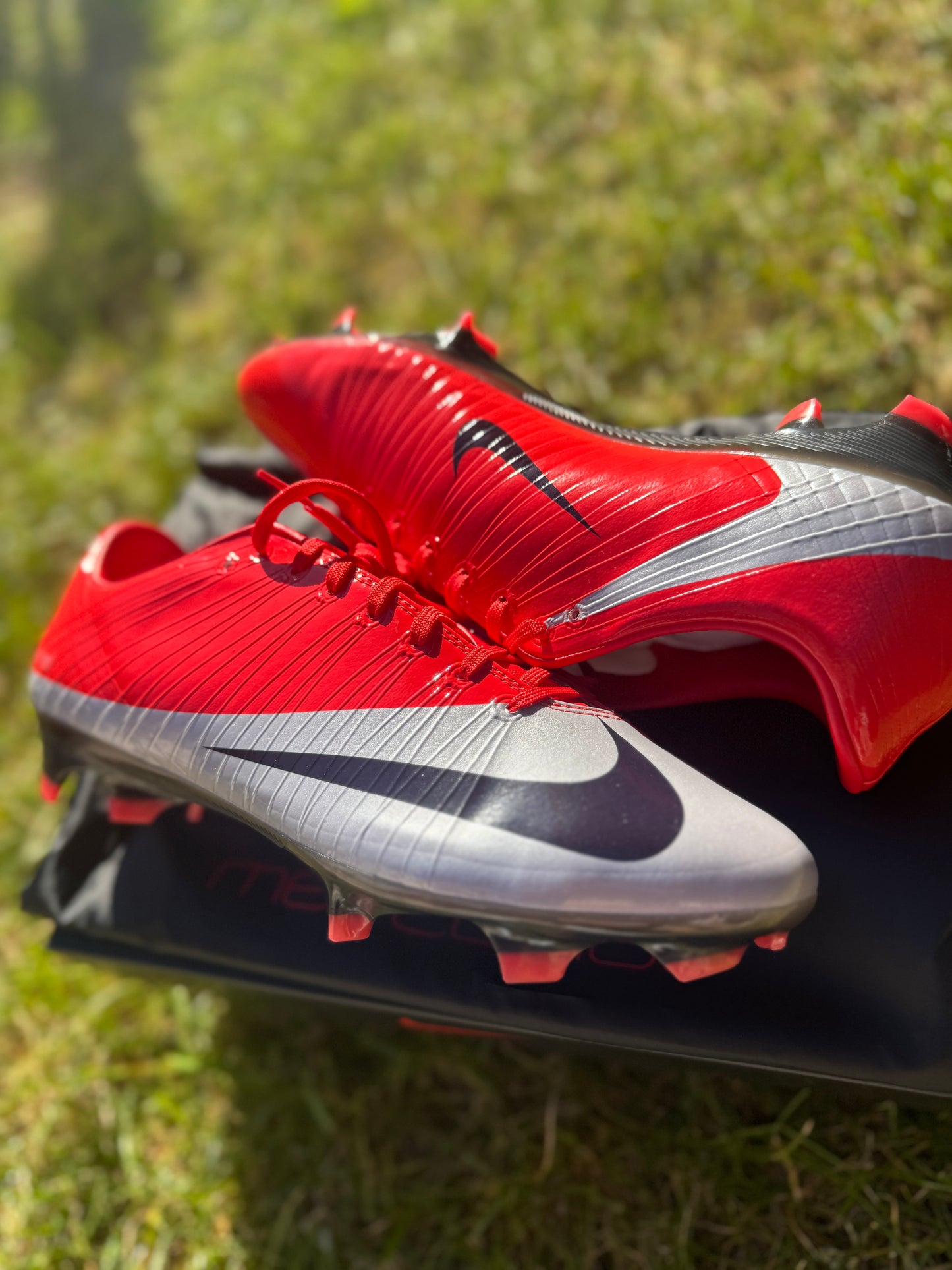 Nike Mercurial Superfly RGN SE FG - Red / Silver