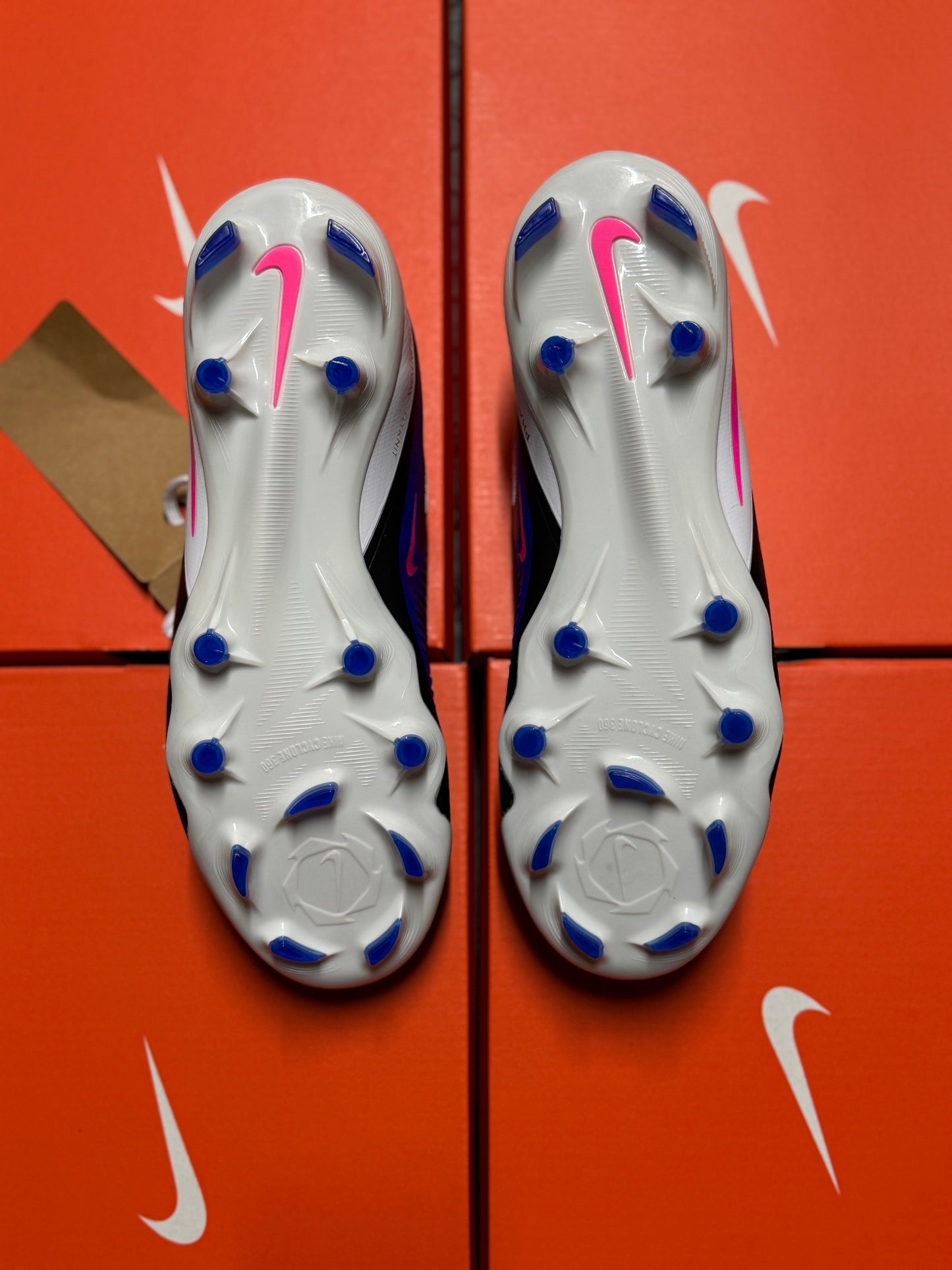 Nike Phantom 6 Pro FG - White / Blue