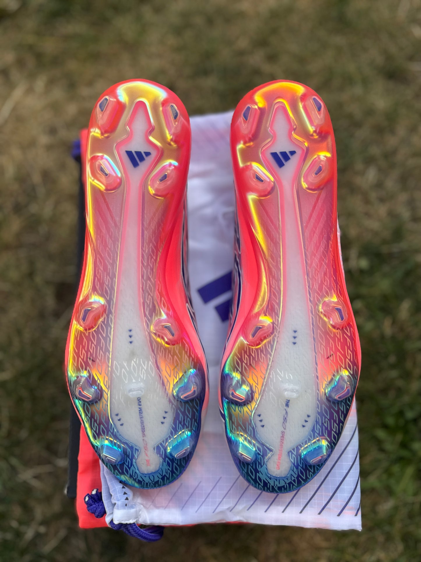 Adidas F50 Hyperfast Evo Elite FG - White / Pink
