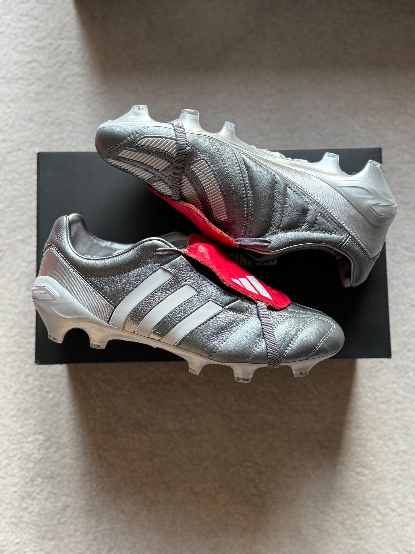 Adidas Predator Mania MIG FG - Gun Metal / Red