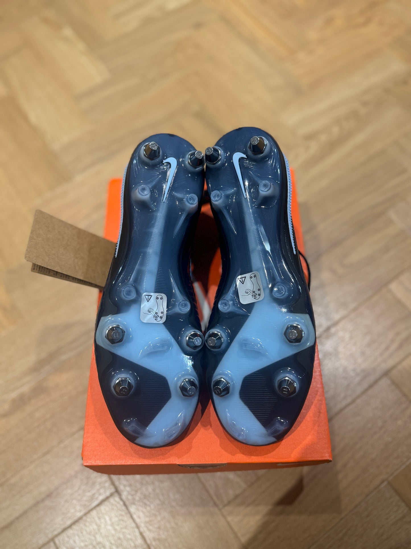 Nike Phantom 6 Elite SG-Pro - Black / Blue