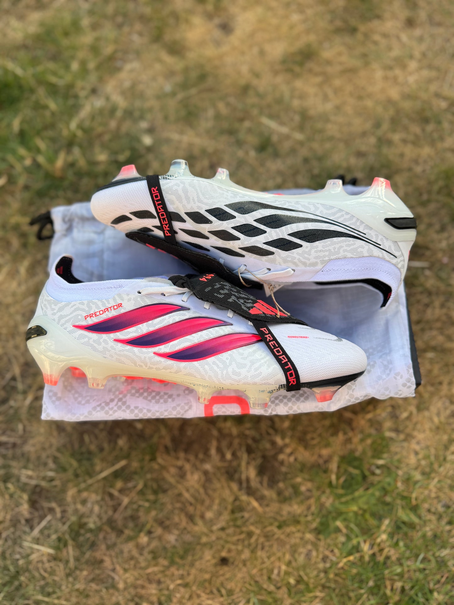 Adidas Predator FT Elite FG - White / Black / Red