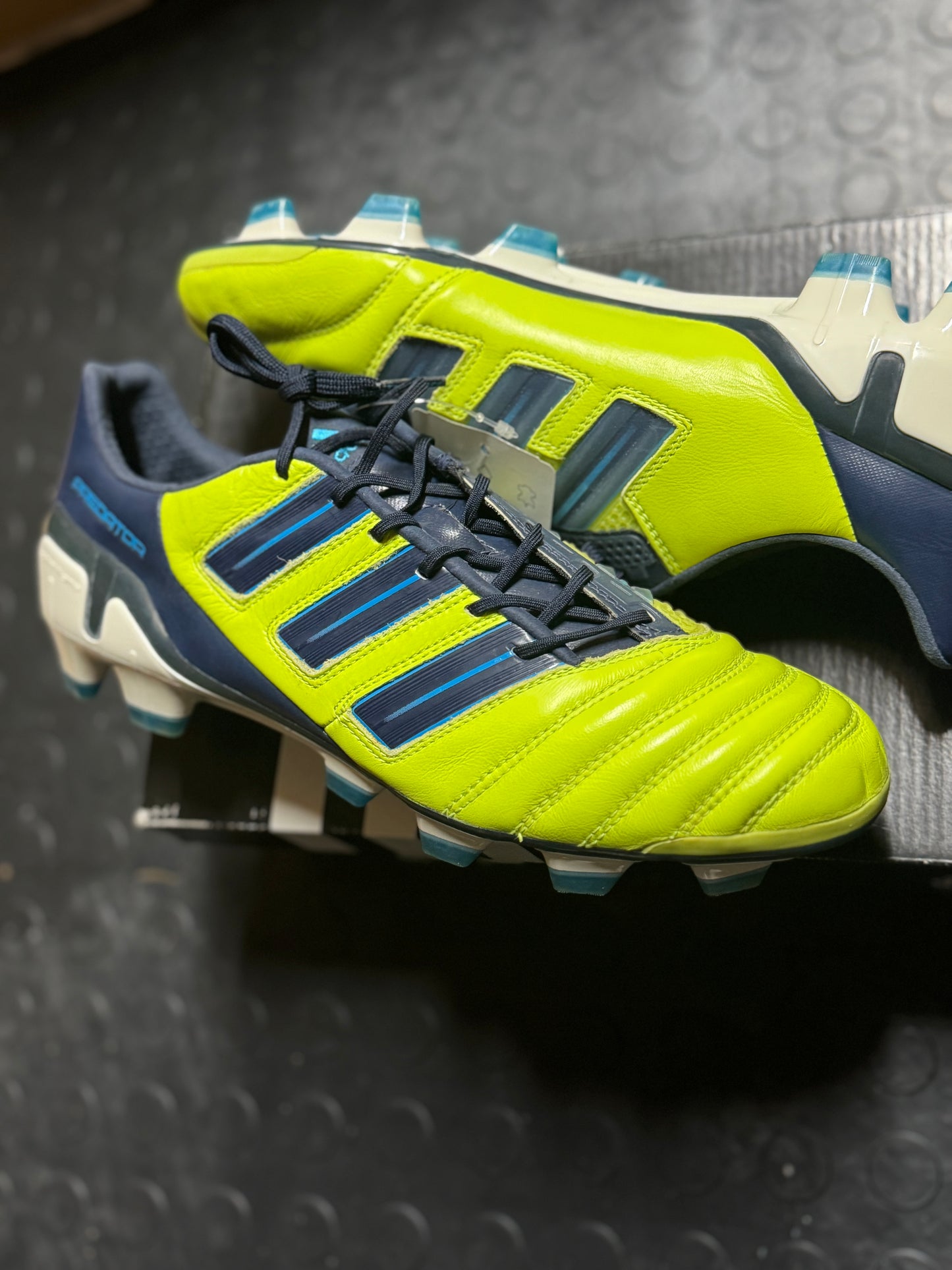 Adidas Predator Adipower FG - Yellow / Blue
