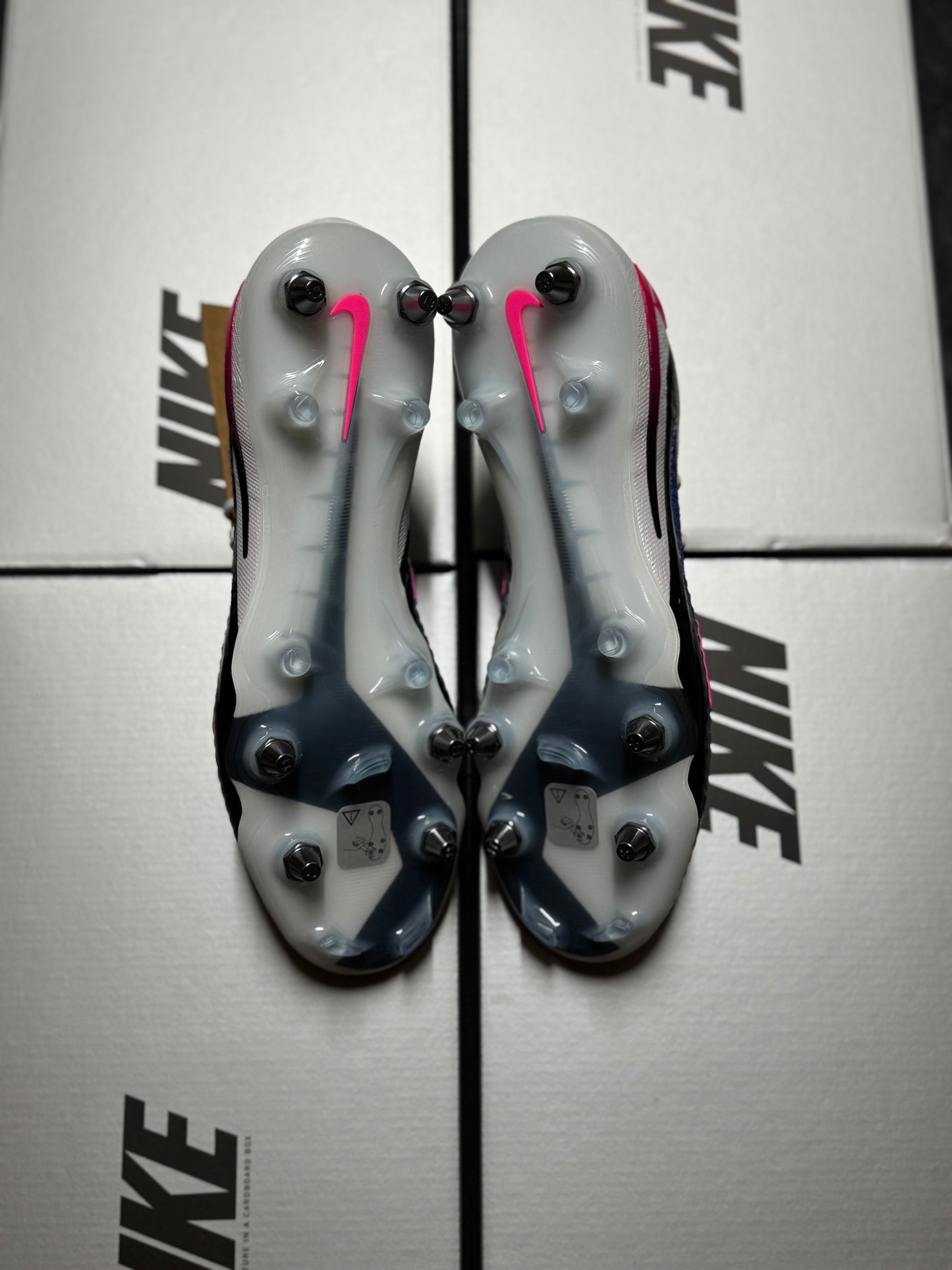 Nike Phantom 6 Elite Sg-Pro - White / Blue