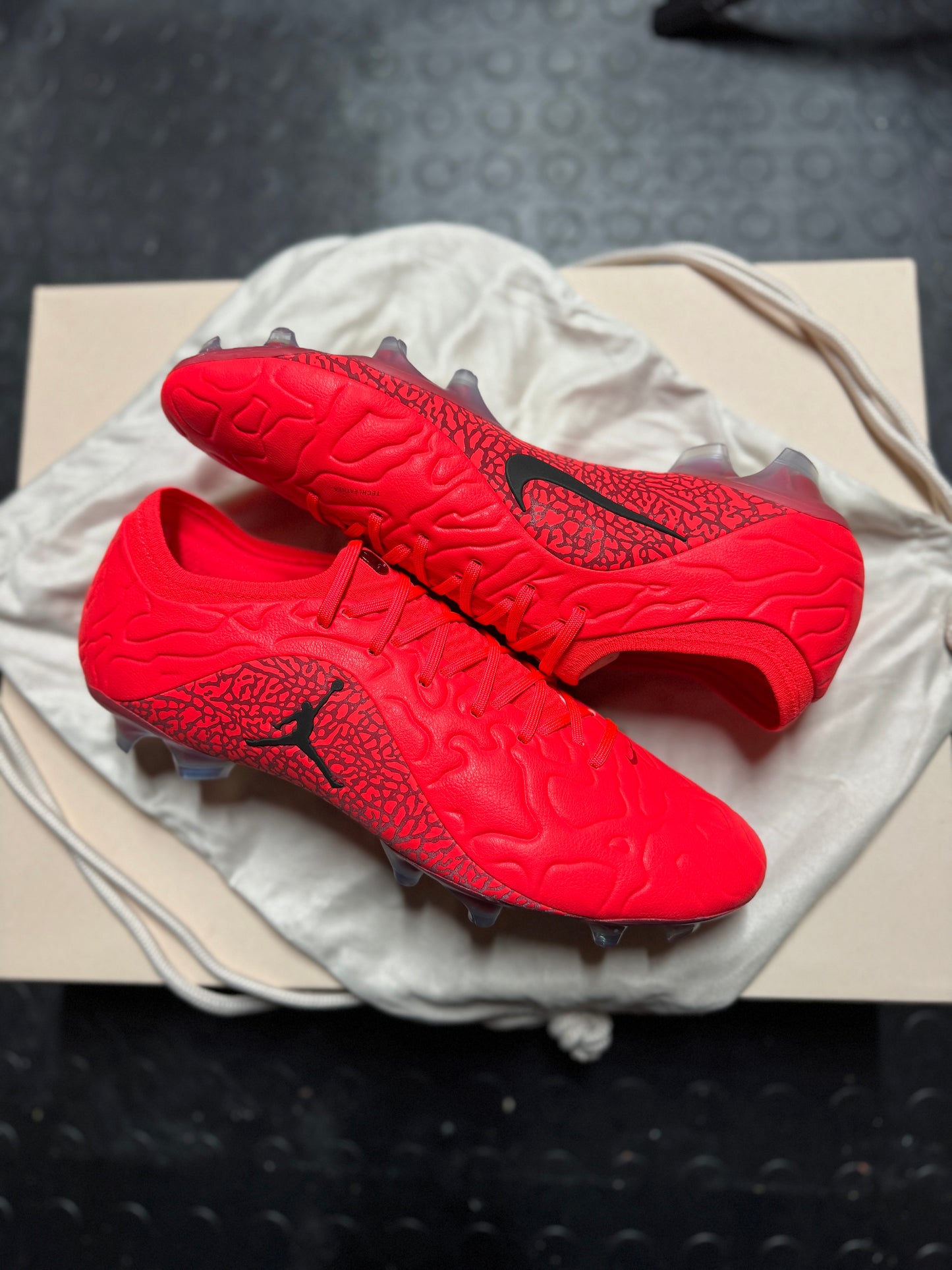 Nike Tiempo Maestro Elite x Jordan FG - Red / Black