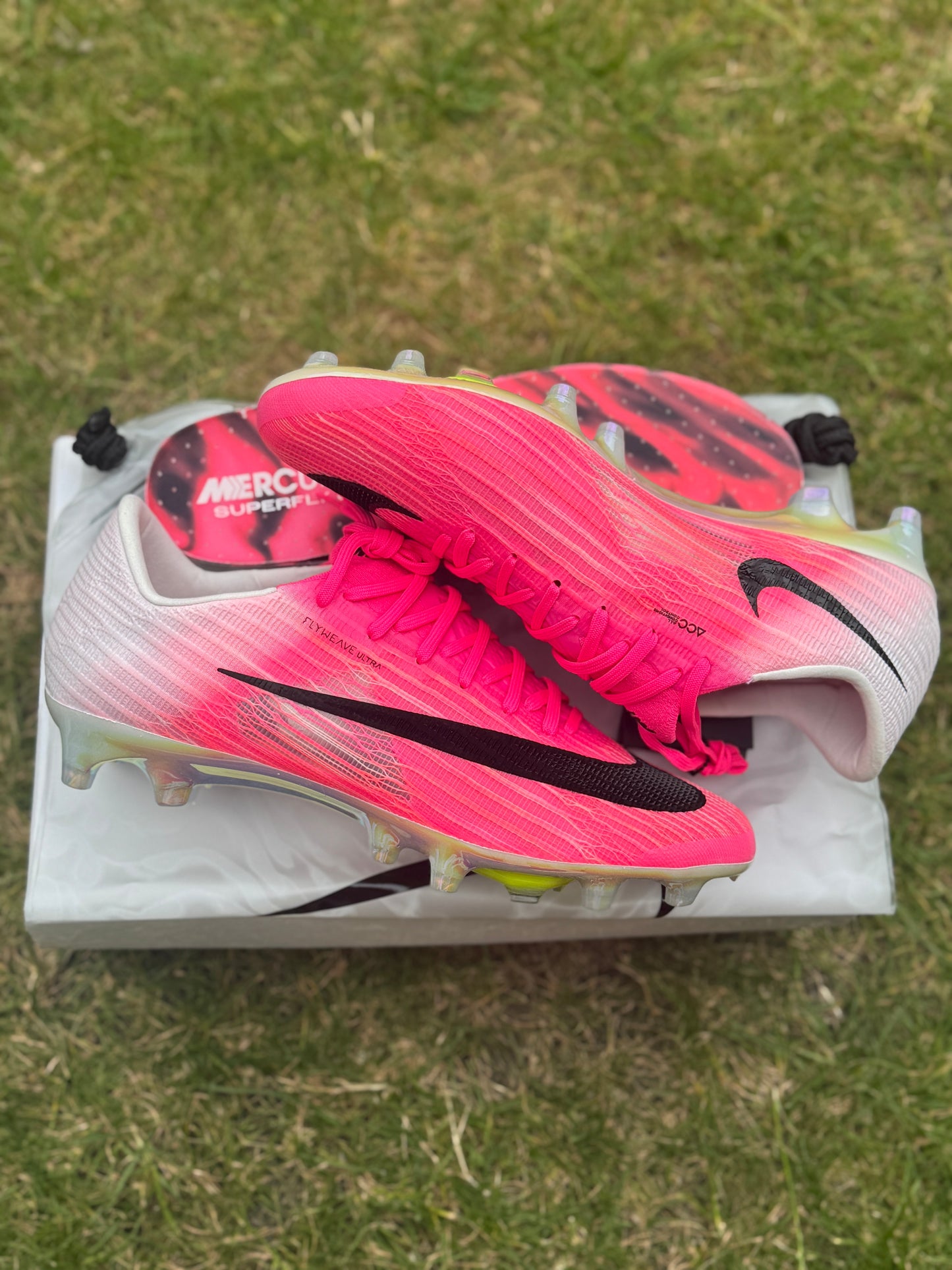 Nike Mercurial Superfly 11 Elite FG - Pink / White