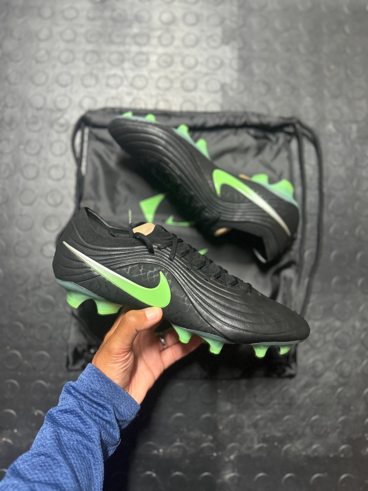 Nike Tiempo Maestro Elite FG - Black / Green