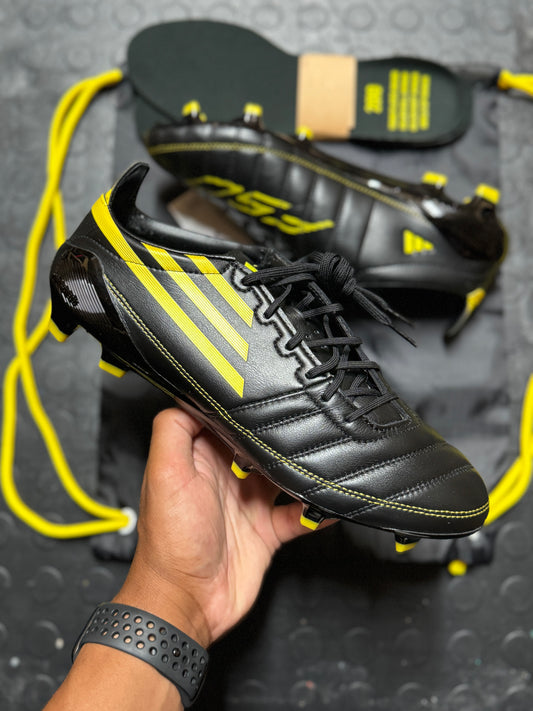 Adidas F50 Elite ‘2010’ Leather FG - Black / Yellow