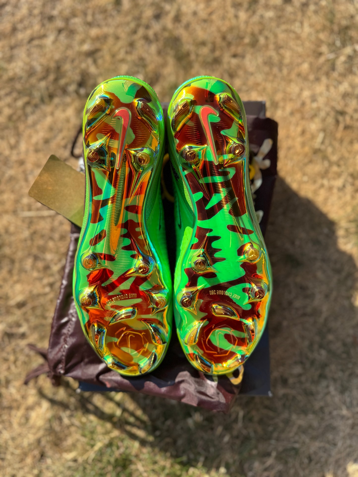 Nike Phantom 6 Elite x Travis Scott FG - Green / Brown