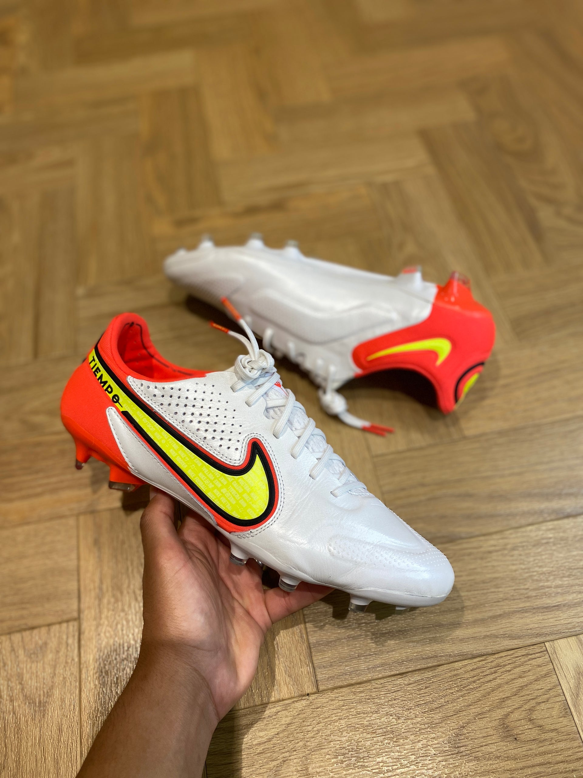 Orange Nike Tiempo Legend V Soccer Cleats Orange Jd Sports Nike