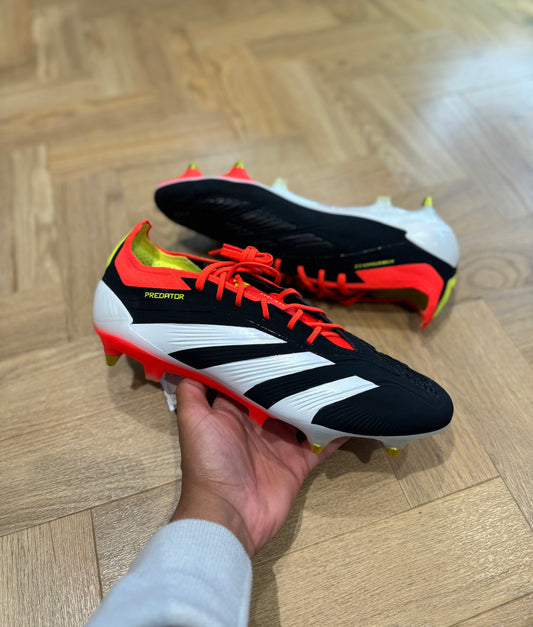 Adidas Predator Elite SG - Black / Red