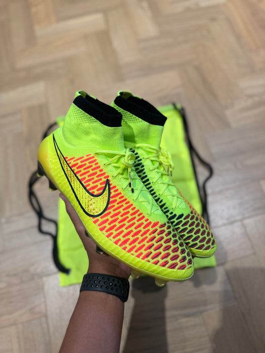 Nike Magista Obra FG - Yellow / Red