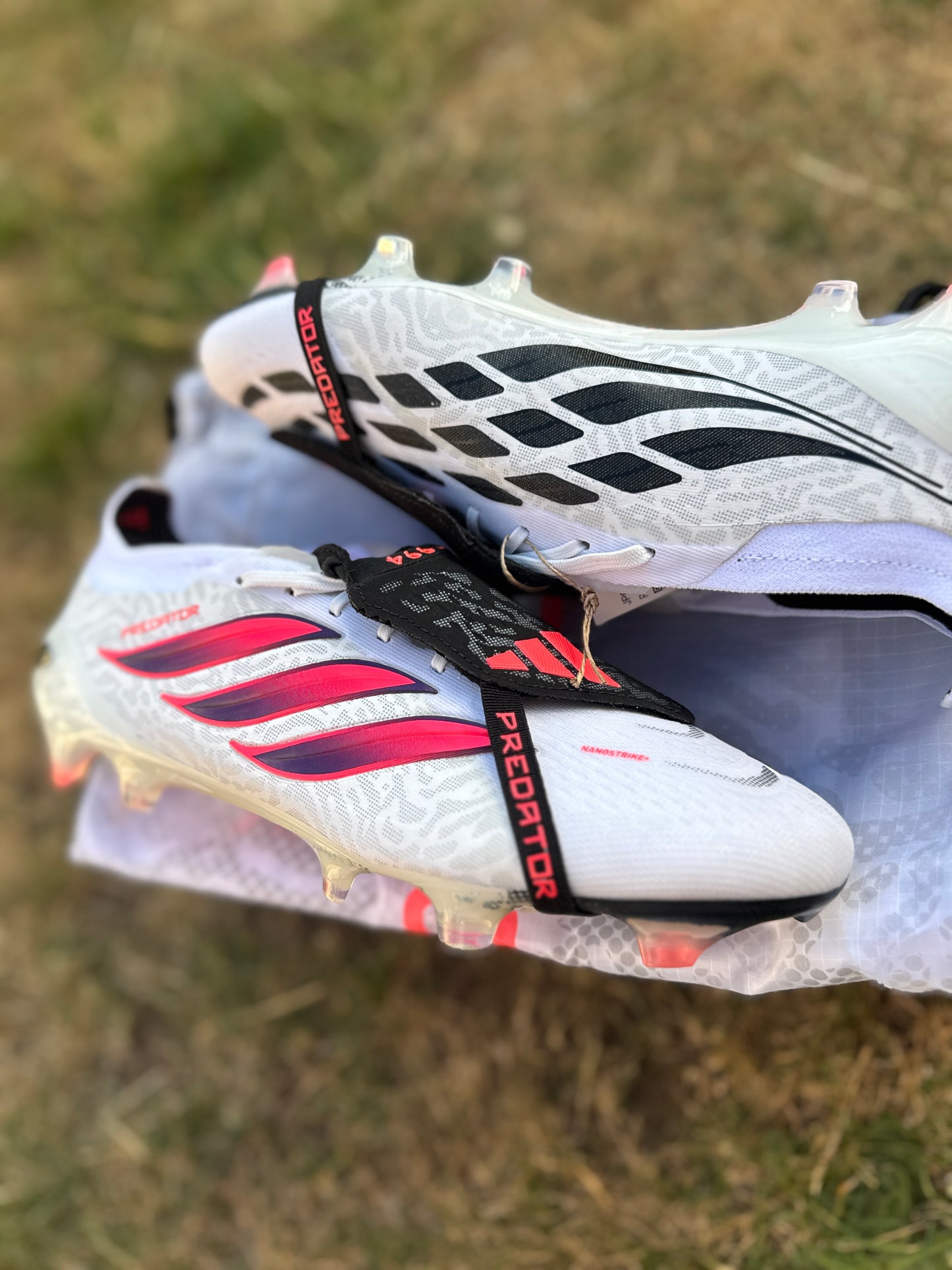 Adidas Predator FT Elite FG - White / Black / Red