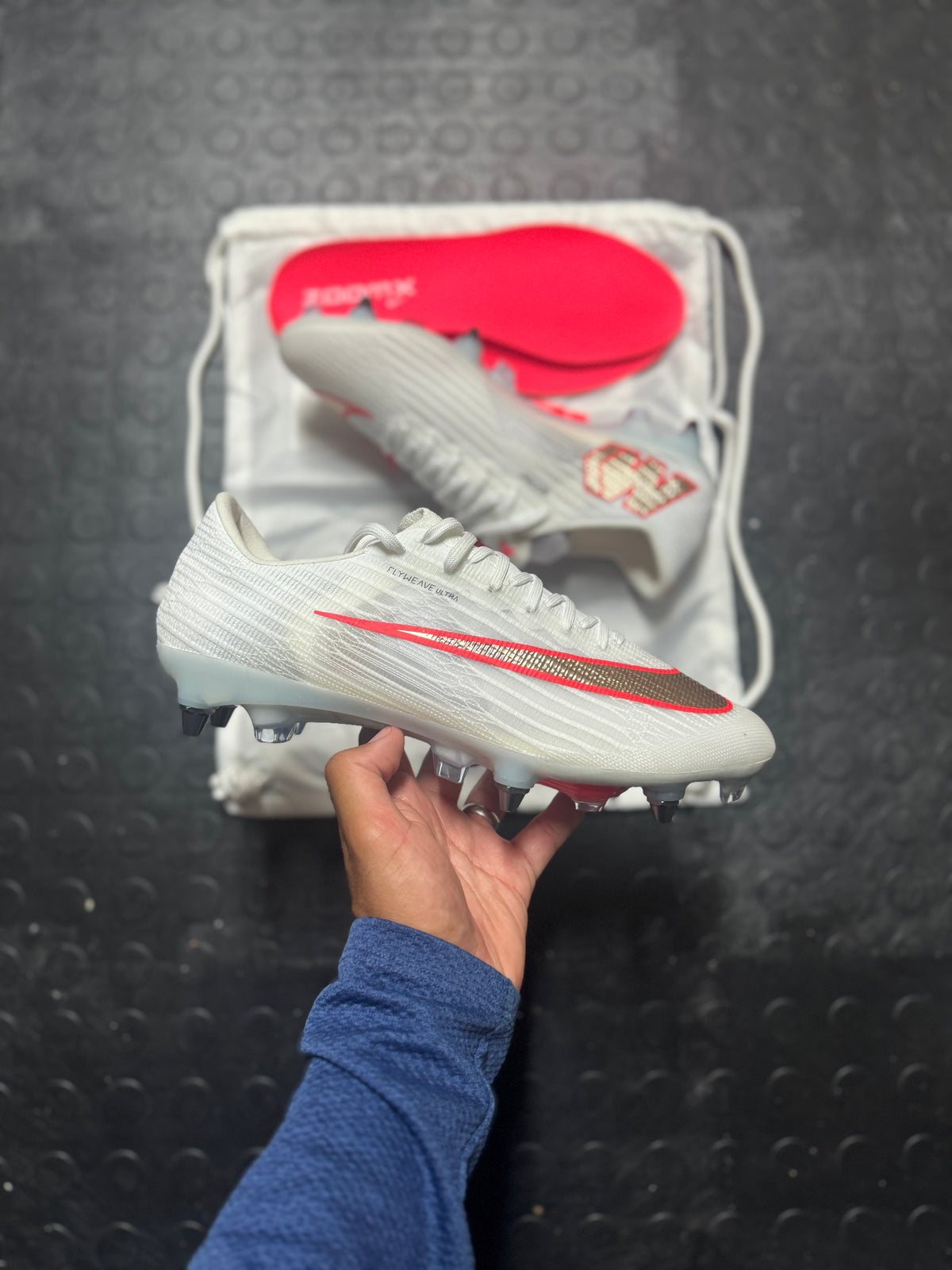 Nike Mercurial Superfly 11 Elite SG - White / Red