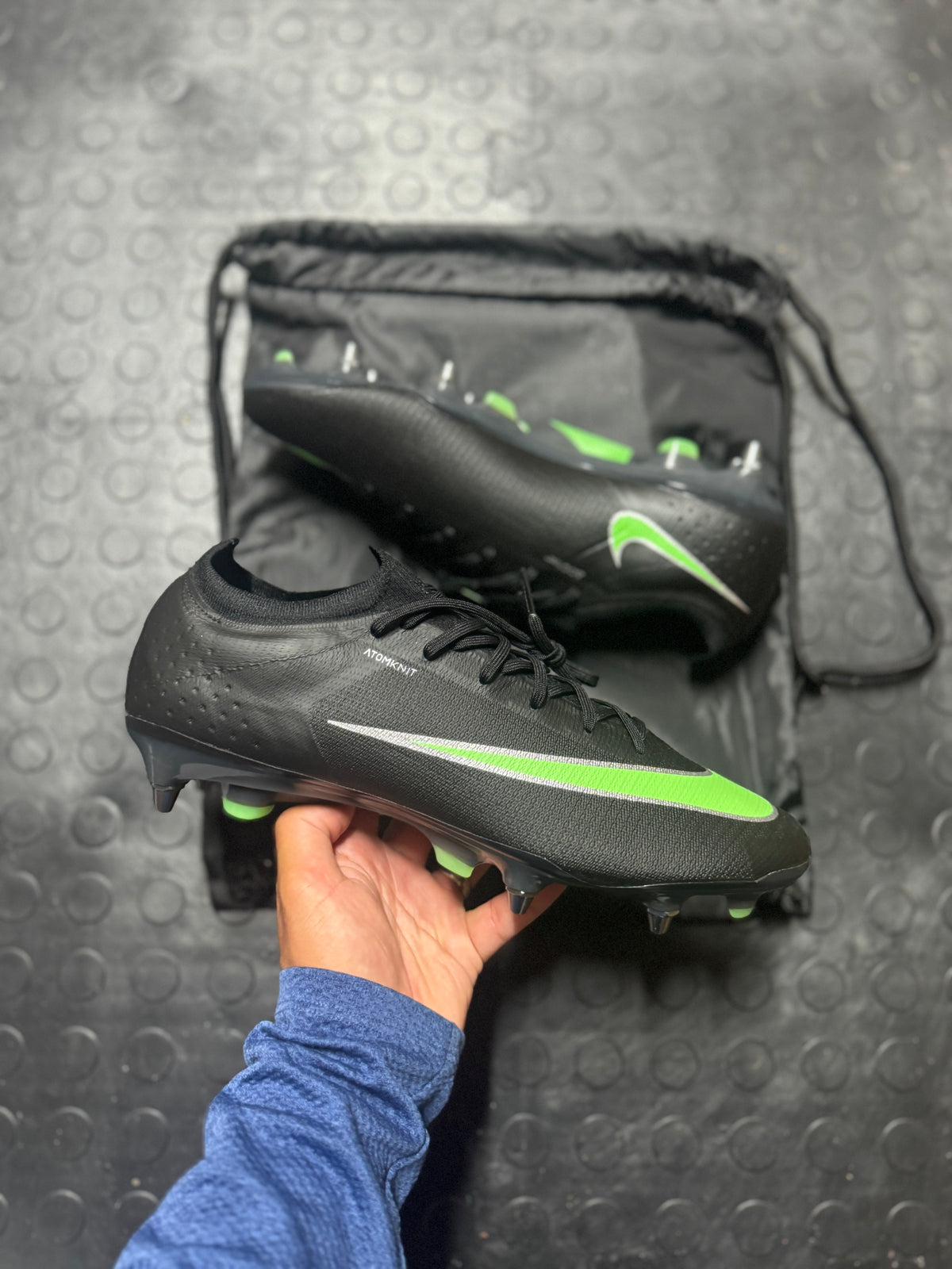 Nike Mercurial Vapor 17 Elite Sg-Pro - Black / Green