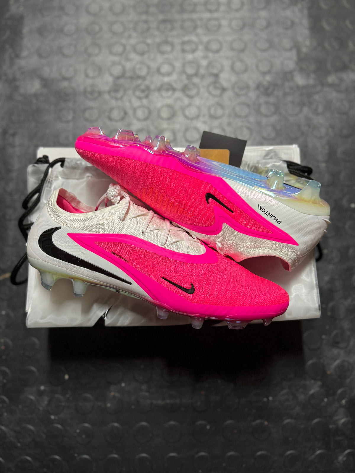 Nike Phantom 6 Elite FG - Pink / White