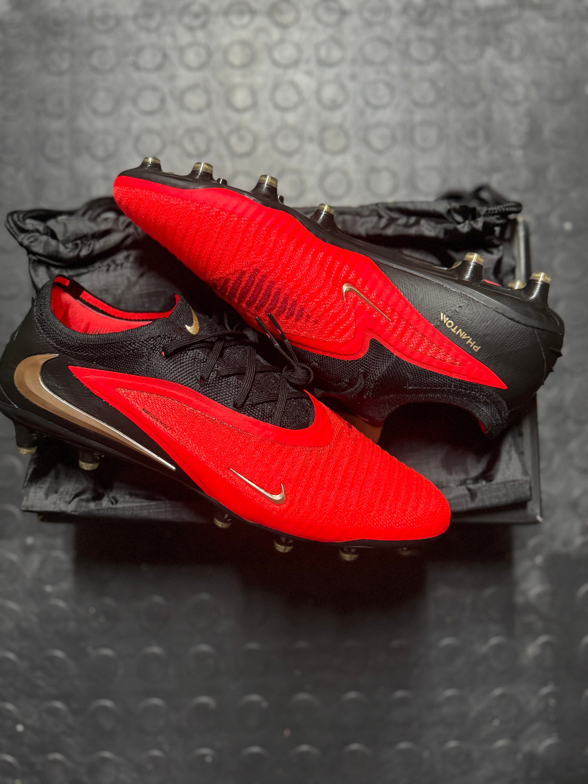 Nike Phantom 6 Elite AG - Black / Red