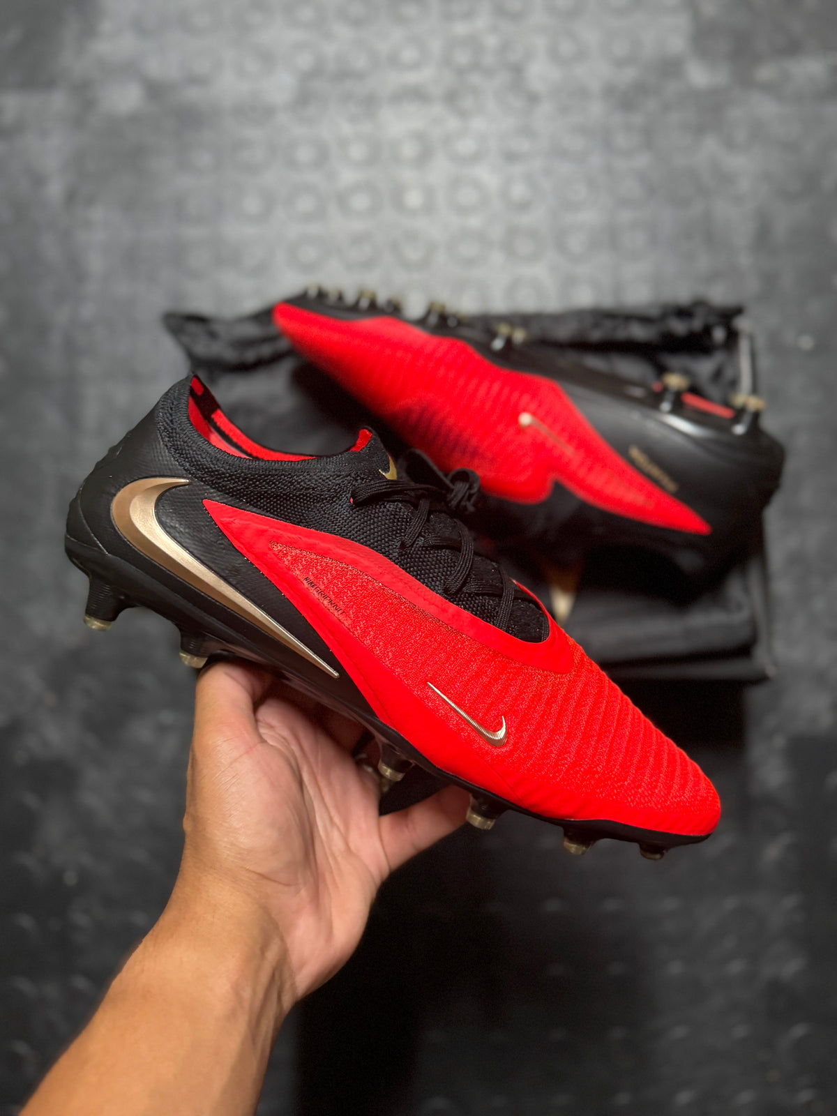 Nike Phantom 6 Elite AG - Black / Red