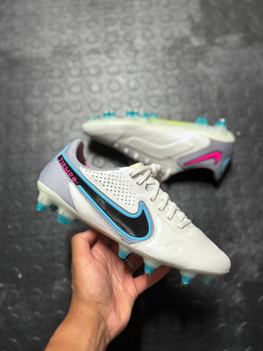 Nike Tiempo Legend 9 Elite SG-Pro AC - White / Blue