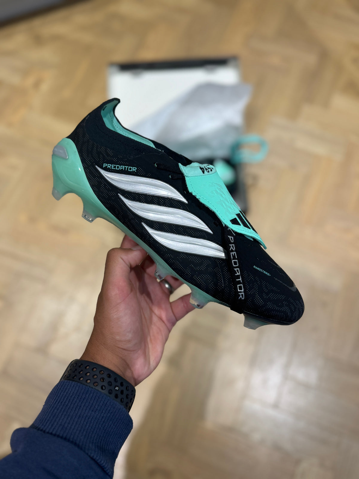 Adidas Predator FT Elite FG - Black / Blue
