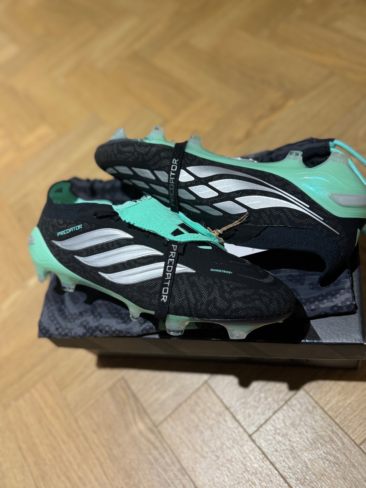 Adidas Predator FT Elite FG - Black / Blue