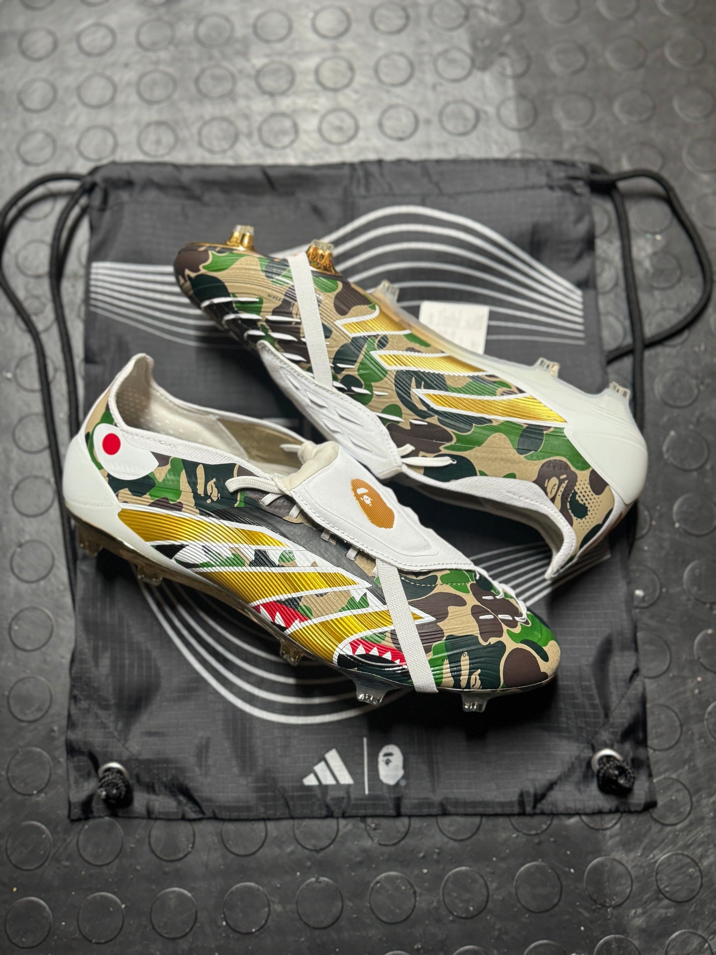 Adidas Predator FT Elite x Bape FG - White / Camo