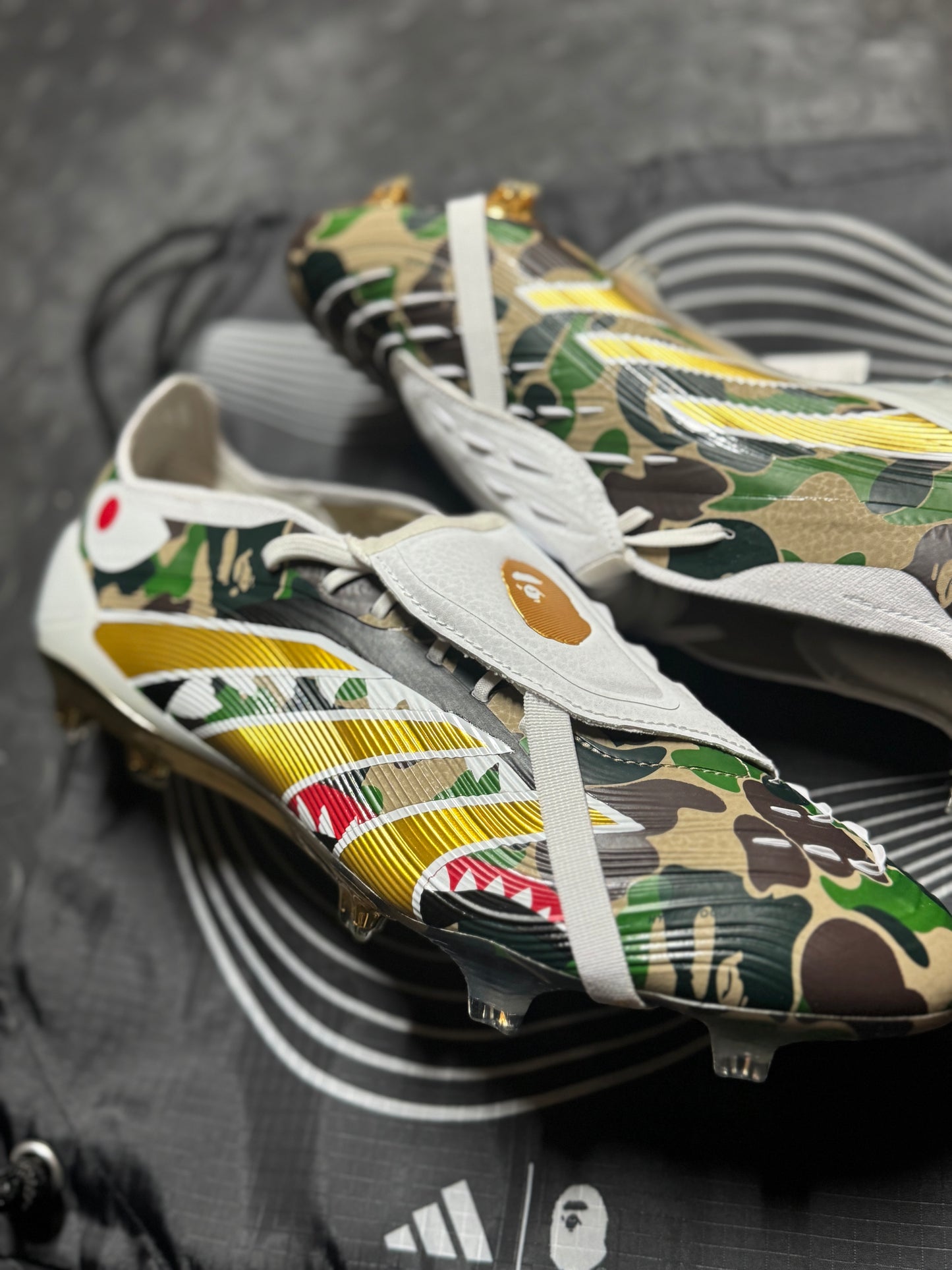 Adidas Predator FT Elite x Bape FG - White / Camo